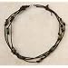 Anklet - Triple Stranded, Indonesian Tradewind Beads