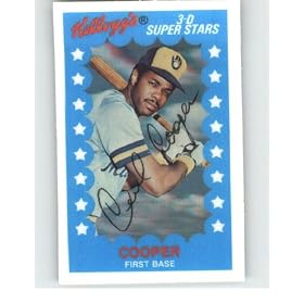 Buy 1982 Kellogg's #60 Cecil Cooper - Milwaukee Brewers (Baseball Cards)