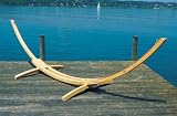 Outdoor Living : Amazonas Arcus Wooden Hammock Stand