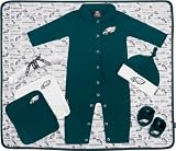 Philadelphia Eagles Newborn (6-9 mos) 7-Piece Creeper Set