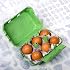 Half a Dozen Praline-filled Hen's Eggs