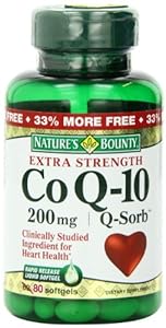 Nature's Bounty Co Q-10, Extra Strength, 200mg Bonus (value Size), 80 Softgels