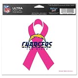 San Diego Chargers Breast Cancer Awareness 4x6 Ultra Decal