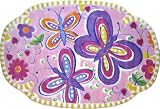 Glitterfly Butterfly Rug 39 x 58 Rug