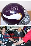 Paul Krause Autographed/Hand Signed Mini Helmet - Minnesota Vikings