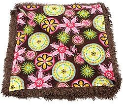 Blooming Baby Receiving Blanket by Morado Designs