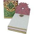 K Monogram Jewel and Gold Foil Embellished Pocket Note Pad