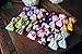 Ema Jane - Assorted Vintage Hair Bow Clips (10 Matching Pairs) (Set of 20)