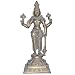 Vishnu Statues Brass Collectibles and Figurines 4.5 x 4.5 x 12 inches (vishnu1084a)
