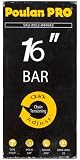 Tools & Hardware : Poulan #044942 PP 16' Replacement Guide Bar