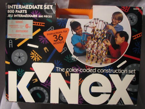 Knex Intermediate Building Set (800 pieces for 36 Models)-image