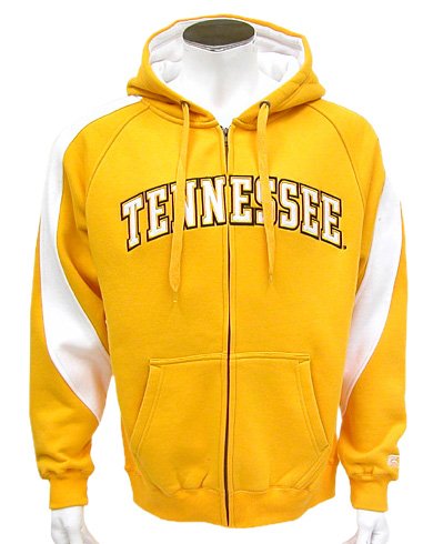 Buy Tennessee Volunteers Mens Varsity Full Zip Fleece Hoodie by Colosseum Athletics