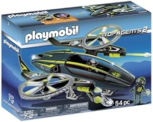 Playmobil Agentes Secretos 2 - Nave de ataque (5287)