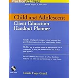 child and adolescent client education handout planner