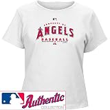 Los Angeles Angels of Anaheim AC Women's Road Property T-shirt by Majestic Athletic