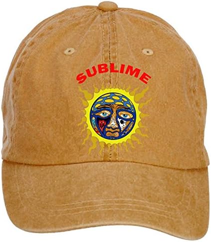 Rowstar Unisex Sublime Sun Adjustable Twill Printing Washed Cap