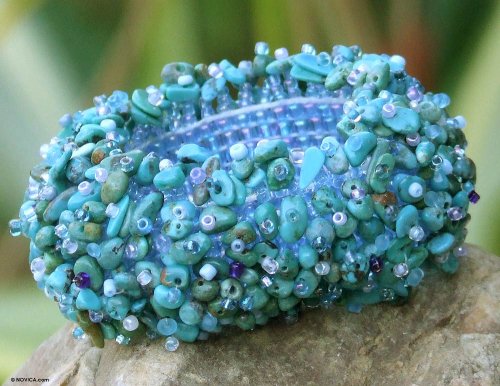 Bracelet, Beauty in Blue