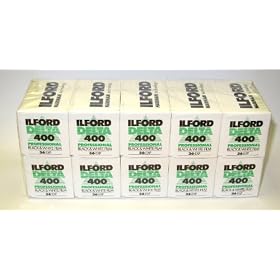 Ilford Delta 400 B&W film, 36 exp, multipack of 10 [Camera]