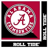 Creative Converting Alabama Crimson Tide Luncheon Napkins (20 Count)