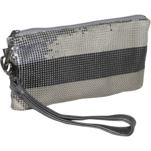 Whiting & Davis Womens 1-4123BKMT Wristlet
