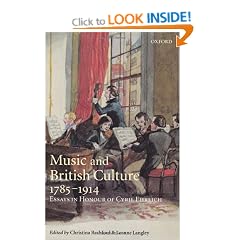 Music and British Culture, 1785-1914: Essays in Honour of Cyril Ehrlich