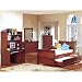 5PC Cherry Twin Size Bedset with Trundle
