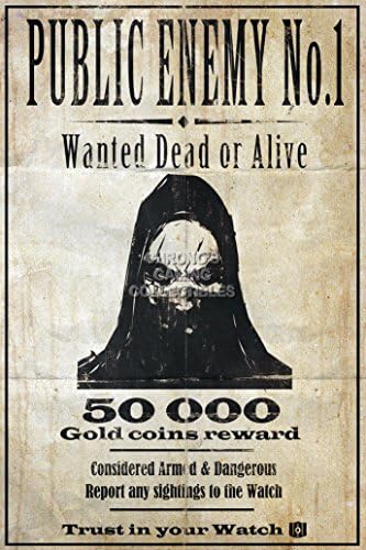 CGC Huge Poster - Thief Wanted Poster PS3 XBOX 360 PC - THI002 (24" X 36")