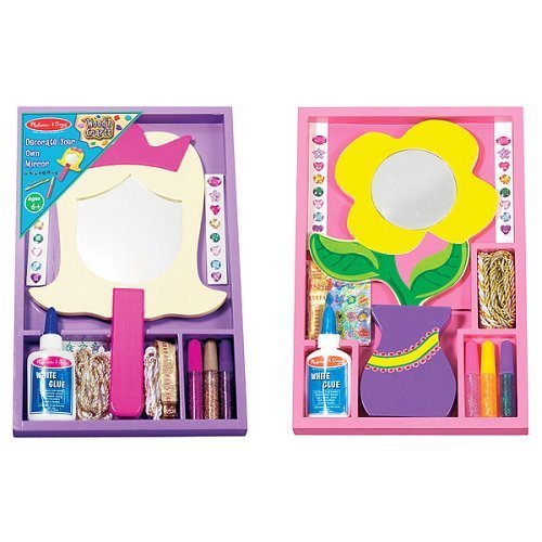 Melissa and Doug Make Your Own Mirror Flower and Princess