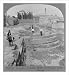 Historic Print (L): Remains of long walls of Piraeus, Athens, Greece
