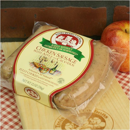 Chicken Sausage with Apple and Calvados (12 ounce) by igourmet.com by igourmet