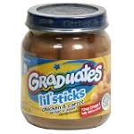 Gerber Graduates Lil' Sticks, Chicken & Carrot, 2.5-Ounce Jars (Pack of 12)