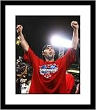 Dustin Pedroia Framed Boston Red Sox 8x10 Photo - 2007 ALCS Arms Raised