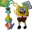 Nick Jr Spongebob Squarepants and Squidward zipper pulls (2 pcs set)