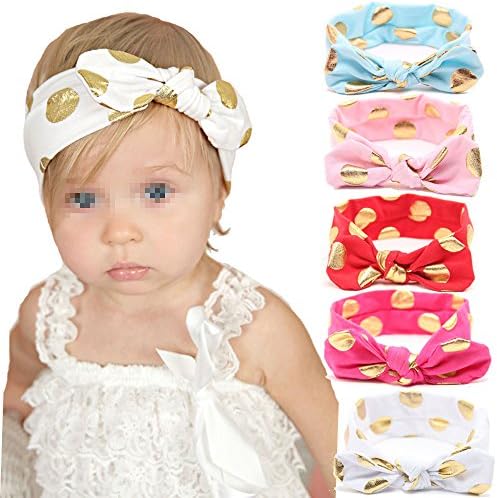 ColorName Baby Girl Newest Turban Infant Headband Kid's Wrap Knotted HairBand