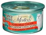 Fancy Feast Elegant Medleys Cheese Souffle, 3-Ounce Cans (Pack of 24)