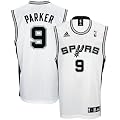 Tony Parker Jersey: adidas White Replica #9 San Antonio Spurs Jersey