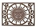 CAST IRON SUN FACE DOORMAT