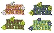 4 Easter Cake Topper Placs