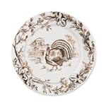 Williams-Sonoma Pillivuyt Turkey Collection 9.5" Dinner/Accent Plate