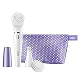 Braun Purple Face 832 Facial Epilator and Cleansing Brush