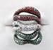 Jewelry : 18k White Gold Diamond and Semipr Palmiero Jewellery Design Ring