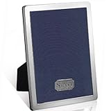 IMAGE OF 5X7 Original Carrs Silver Photo Frame, Rounded Corners -Affordable Gift for your Loved One! Item #IA4L-SF-NPR4SS