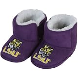 NCAA LSU Tigers Infant Purple Mascot Bootie Slippers (2)