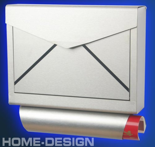 PRO TOP DESIGN Briefkasten EDELSTAHL Zeitungsfach original ELECSA 1034