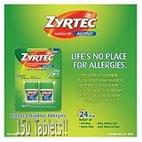 Zyrtec Cetirizine Hcl, Antihistamine 10mg Tablets- Total 150 Tablets,  Packages