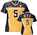 West Virginia Mountaineers Women's Midfield II Football Jersey