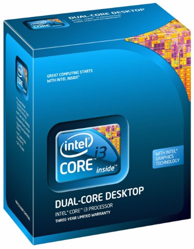 Intel Core i3-550 Processor 3.2 GHz 4 MB Cache Socket LGA1156