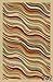 NEW Heatwave Ivory Modern Design Rubber backed durable Area Rug Carpet 3x5