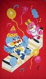 The Musical Lovebirds Bath/ beach Towel