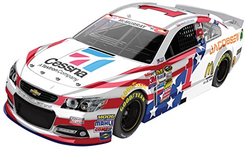 Jamie McMurray #1 Cessna American Salute 2014 Chevy SS NASCAR ARC HOTO Die-cast Car, 1:24 Scale ARC HOTO